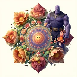the platonic ideal of flowers, rotting, insects and praying of cletus kasady carnage thanos dementor wild hunt doctor manhattan chtulu mandelbulb mandala ponyo spirited away davinci heavy rain, d & d, fantasy, ego death, decay, dmt, psilocybin, art by artgerm and greg rutkowski and alphonse mucha
