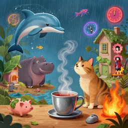cat, dog, fish, hippo, dorphin, air, metal, cup, wood, tea, pig, fire, leaf, house, noddel, girl, chill, rain, asia, clock, neon, naruto, bleach, flower, mouse, wlop, avinci, rat, man, smoke, water, fire, wind, super, dirt, solar