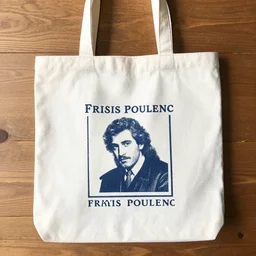 francis poulenc tote bag, photography, goodies