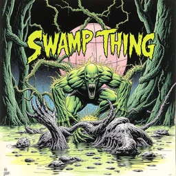 swamp thing by frank miller and alan moore