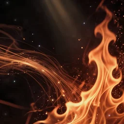 abstract flames in cyberspace, elegant digital illustration by greg rutkowski