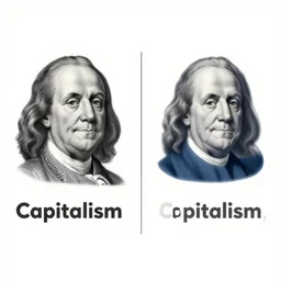 Pictured left: Capitalism. Pictured right: Not Capitalism.