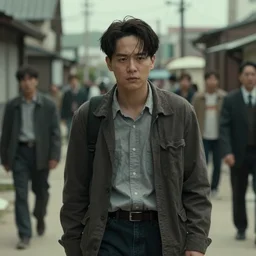 korean film still from korean adaptation of The Shawshank Redemption