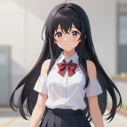realistic anime girl