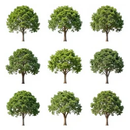 2 5 images arranged in 5 rows by 5 columns of : a photo of a tree