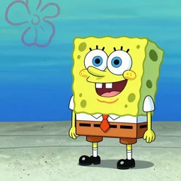 high heels in spongebob style