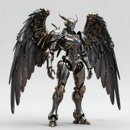 complex 3 d render hyper detailed ultra sharp of a beautiful ornate biomech valkyrie princess angel of death gorgeous, wings, steampunk, d & d, medieval dark fantasy, battle armor, fiery aura, dynamic, intricate, zbrush, octane render, 8 k, hd, resin, rim light, symmetrical, proportional, art by takeshi obata & satoshi kon & artgerm & billelis & wlop & hirohiko araki