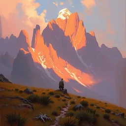 but only as an admonition to him who fears, overdetailed art, by greg rutkowski, by rhads, sharp focus