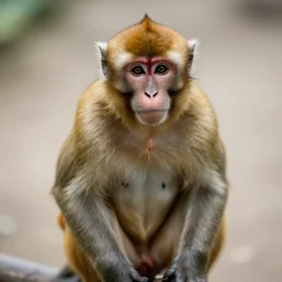see no evil monkey, blurred