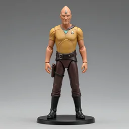 80mm resin detailed action figure of Captain Jean-Luc Picard, Product Introduction Photos, 4K, Full body