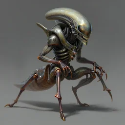 a thargoid pilot character as a zerg water strider insect, highly detailed, digital painting, artstation, concept art, wallpaper, smooth, sharp focus, illustration, art by giger and artgerm and greg rutkowski and alphonse mucha