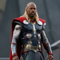 film still of Danny Glover playing Heimdall in Thor, 4k