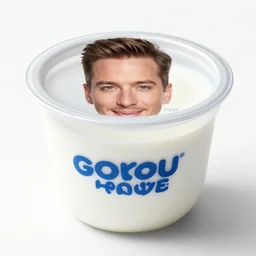 yogurt inside transparent rob lowe