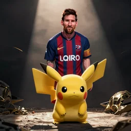 Lionel Messi as a Pokémon