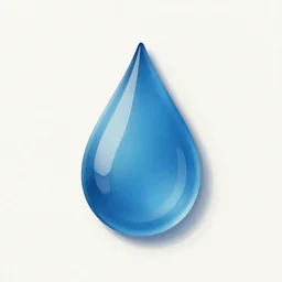 water drop, 2 d art