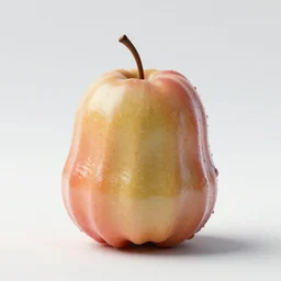 Rainbow apple, studio lighting, post processing, light background, Octane Render, trending on ArtStation