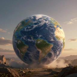 the last battle on earth, epic,  Concept Art, dawn
