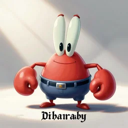 krabby krabby krabby digital illustration fanart artstation by muhammad aiman