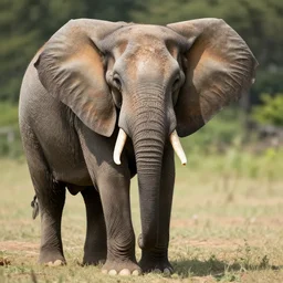 a beautiful detailed surreal elephant, hyperrealism by ellen jewett