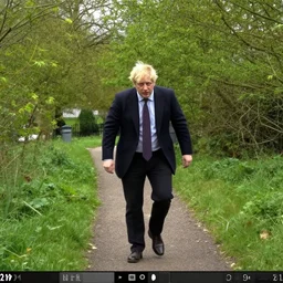 Boris Johnson trail cam footage