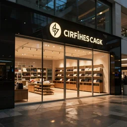 an empty store interior in a mall after hours