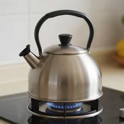 the kettle is boiling nothing superfluous focus on 1 subject