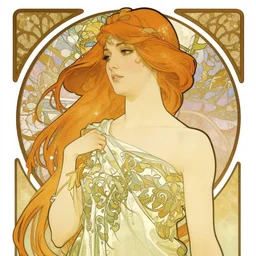 Jamie McKelvie comic art, art nouveau, loish, Alphonse Mucha, pretty female Samara Weaving vampire, very sharp vampire fangs teeth, bloody face, sarcastic smile, symmetrical eyes, symmetrical face, brown leather jacket, jeans, long black hair, full body, bright colors, highly saturated