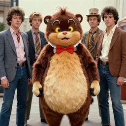 mr. snuffleupagus as a gang member in a 1 9 8 0 s los angeles schlock movie