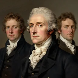 a highly detailed electric portrait of alexander hamilton, james gurney, james jean