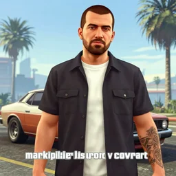 “markiplier as gta v cover art”