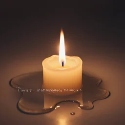 reality melting off the mind like candle, borne of the same wax, from whence comes this flame? to snuff it out is to invite the cold dark - to let it blaze and raise the fire higher to have both heaven and earth as kin.