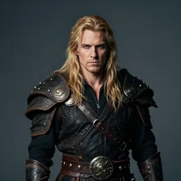 portrait of rathalos - human hybrid, by annie leibovitz, portrait of a man, studio lighting