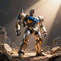 argo from starblazers, very high detail, epic cinematic, epic lighting