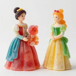 las meninas made entirely of jelly candy