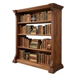 a majestic steampunk alchemists bookshelf, two point perspective, furniture, high details, bold line art, by vincent di fate and joe fenton, inking, etching, screen print, masterpiece, trending on artstation, sharp, high contrast, hyper - detailed,, hd, 4 k, 8 k