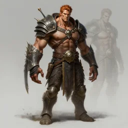 a detailed full body portrait of quint lane, by greg rutkowski and justin gerard, digital art, monstrous, realistic painting, very detailed, fantasy, dnd, character design, trending on artstation