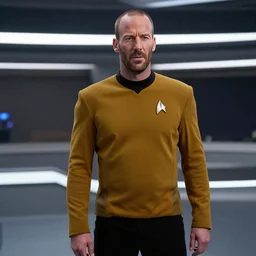 jason statham as a starfleet captain in star trek