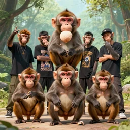 a monkey rap collective