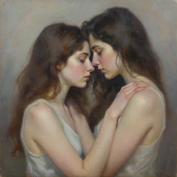 love and acceptance, detailed painting, emotional, calming, masterpiece, trending on artstation, oil on canvas