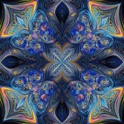psychedelic, trippy, abstract, cubist, symmetric, mirrored, abstraction, fractal patterns, irridescent, detailed