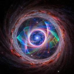 photograph traveling through a wormhole, mind-boggling cosmic geometry, brilliant stars, colorful geometric patterns, interstellar, wormholes, astrophotography, NASA, 4K, Detailed, HDR