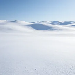 a volumetric lighting snowy landscape