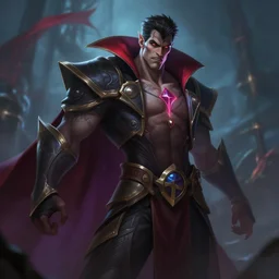 league of legends wallpapers vampire, greg rutkowski, trending on artstation, ambient lighting