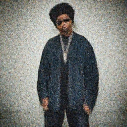 The Weeknd wearing custom Balenciaga
