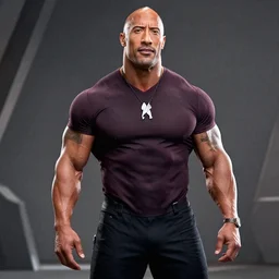 dwayne johnson as pendari from star trek