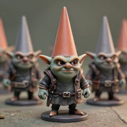 conehead gremlin small soldiers, detailed facial expression, vx 1 0 0 0