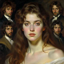 a portrait of jose gregorio hernandez by wayne barlowe, gustav moreau, goward,  Gaston Bussiere and roberto ferri, santiago caruso, and austin osman spare, occult art