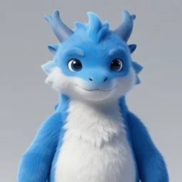 character concept art of a blue anthropomorphic male furry dragon white tummy, smooth skin | | cute - fine - face, pretty face, key visual, realistic shaded perfect face, fine details by stanley artgerm lau, wlop, rossdraws, james jean, andrei riabovitchev, marc simonetti, and sakimichan, trending on artstation