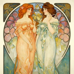 how to get high, painted by lisa frank and alfons mucha