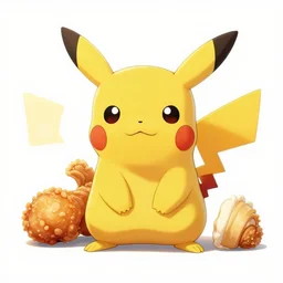 pikachu fried chicken